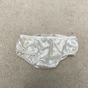 Build-A-Bear Shimmering White Diaper Cover